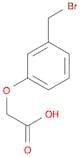2-[3-(bromomethyl)phenoxy]acetic acid