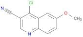 4-CHLORO-6-METHOXY-QUINOLINE-3-CARBONITRILE