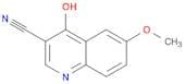 4-Hydroxy-6-methoxyquinoline-3-carbonitrile