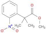 Benzeneacetic acid, α,α-dimethyl-2-nitro-, methyl ester