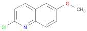 Quinoline, 2-​chloro-​6-​methoxy-