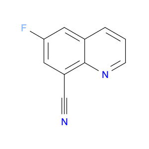 8-Quinolinecarbonitrile, 6-fluoro-