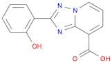 [1,2,4]Triazolo[1,5-a]pyridine-8-carboxylic acid, 2-(2-hydroxyphenyl)-