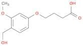 Butanoic acid, 4-[4-(hydroxymethyl)-3-methoxyphenoxy]-