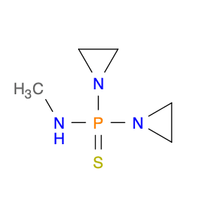 Phosphinothioic amide, P,P-bis(1-aziridinyl)-N-methyl-