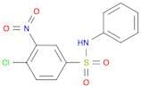 Benzenesulfonamide, 4-chloro-3-nitro-N-phenyl-