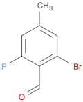 Benzaldehyde, 2-bromo-6-fluoro-4-methyl-