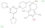 2H-1-Benzopyran-6-ol, 2-[[4-(2,6-di-1-pyrrolidinyl-4-pyrimidinyl)-1-piperazinyl]methyl]-3,4-dihydr…