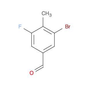 Benzaldehyde, 3-bromo-5-fluoro-4-methyl-