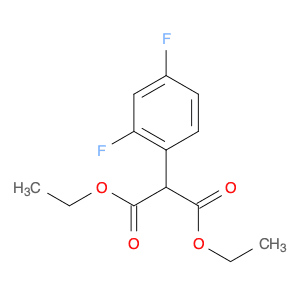 Propanedioic acid, 2-(2,4-difluorophenyl)-, 1,3-diethyl ester