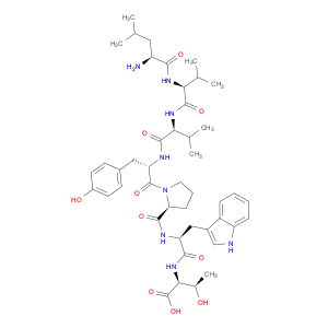 L-Threonine, L-leucyl-L-valyl-L-valyl-L-tyrosyl-L-prolyl-L-tryptophyl-