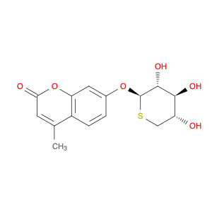 2H-1-Benzopyran-2-one, 4-methyl-7-[(5-thio-β-D-xylopyranosyl)oxy]-
