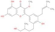 4H-1-Benzopyran-4-one, 5,7-dihydroxy-2-[4-hydroxy-3-(4-hydroxy-3-methylbutyl)-5-(3-methyl-2-buten-…