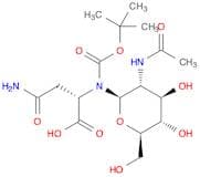 L-Asparagine, N-[2-(acetylamino)-2-deoxy-β-D-glucopyranosyl]-N2-[(1,1-dimethylethoxy)carbonyl]-