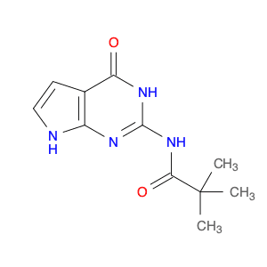 Propanamide, N-(4,7-dihydro-4-oxo-3H-pyrrolo[2,3-d]pyrimidin-2-yl)-2,2-dimethyl-