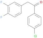 1-(4-chlorophenyl)-2-(3,4-difluorophenyl)ethanone