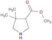 methyl 4,4-dimethylpyrrolidine-3-carboxylate