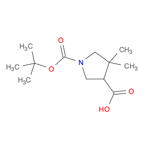 1,3-Pyrrolidinedicarboxylic acid, 4,4-dimethyl-, 1-(1,1-dimethylethyl) ester