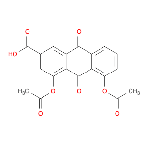 4,5-bis(acetyloxy)-9,10-dioxo-9,10-dihydroanthracene-2-carboxylic acid