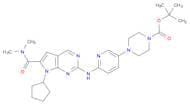 1-PIPERAZINECARBOXYLIC ACID, 4-[6-[[7-CYCLOPENTYL-6-[(DIMETHYLAMINO)CARBONYL]-7H-PYRROLO[2,3-D]PYR…