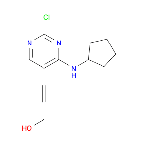 2-Propyn-1-ol, 3-[2-chloro-4-(cyclopentylamino)-5-pyrimidinyl]-