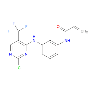 N-[3-[[2-Chloro-5-(trifluoromethyl)-4-pyrimidinyl]amino]phenyl]-2-propenamide