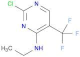 4-Pyrimidinamine, 2-chloro-N-ethyl-5-(trifluoromethyl)-