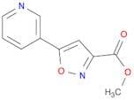 3-Isoxazolecarboxylic acid, 5-(3-pyridinyl)-, methyl ester