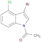 Ethanone, 1-(3-bromo-4-chloro-1H-indol-1-yl)-