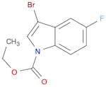 Ethyl 3-Bromo-5-fluoroindole-1-carboxylate