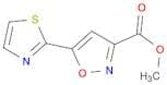 3-Isoxazolecarboxylic acid, 5-(2-thiazolyl)-, methyl ester