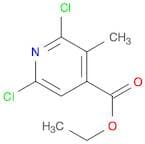 4-Pyridinecarboxylic acid, 2,6-dichloro-3-methyl-, ethyl ester