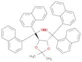 1,3-Dioxolane-4,5-dimethanol, 2,2-dimethyl-α4,α4,α5,α5-tetra-1-naphthalenyl-, (4R,5R)-