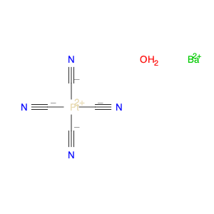 Platinate(2-), tetrakis(cyano-κC)-, barium, hydrate (1:1:4)