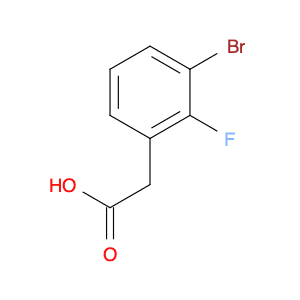 Benzeneacetic acid, 3-bromo-2-fluoro-