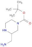 1-Piperazinecarboxylic acid, 3-(aminomethyl)-, 1,1-dimethylethyl ester
