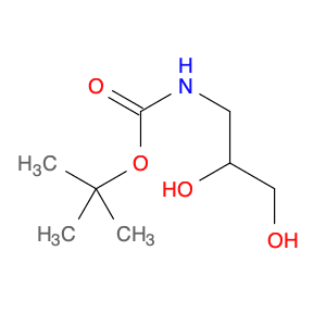 Carbamic acid, N-(2,3-dihydroxypropyl)-, 1,1-dimethylethyl ester