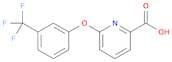 2-Pyridinecarboxylic acid, 6-[3-(trifluoromethyl)phenoxy]-