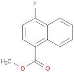 1-Naphthalenecarboxylic acid, 4-fluoro-, methyl ester