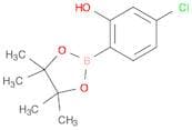 Phenol, 5-​chloro-​2-​(4,​4,​5,​5-​tetramethyl-​1,​3,​2-​dioxaborolan-​2-​yl)​-