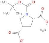1,2,4-Pyrrolidinetricarboxylic acid, 1-(1,1-dimethylethyl) 2-methyl ester, (2S,4S)-