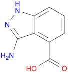 1H-Indazole-4-carboxylic acid, 3-amino-
