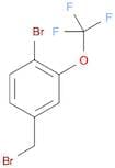 1-Bromo-4-(bromomethyl)-2-(trifluoromethoxy)benzene