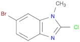 1H-Benzimidazole, 6-bromo-2-chloro-1-methyl-
