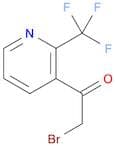 2-bromo-1-[2-(trifluoromethyl)pyridin-3-yl]ethan-1-one