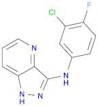 N-(3-Chloro-4-fluorophenyl)-1H-pyrazolo[4,3-b]pyridin-3-amine
