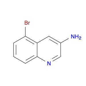 3-Quinolinamine, 5-bromo-