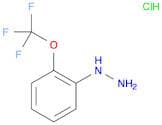 2-(Trifluoromethoxy)phenylhydrazine, HCl