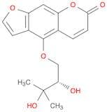 7H-Furo[3,2-g][1]benzopyran-7-one, 4-[(2S)-2,3-dihydroxy-3-methylbutoxy]-