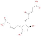 Cyclopentanehexanoic acid, 2-[(2Z)-4-carboxy-2-buten-1-yl]-3,5-dihydroxy-γ-oxo-, (1R,2R,3S,5S)-